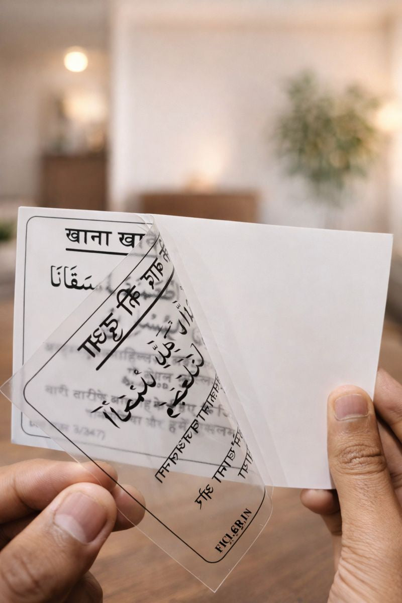 Hindi Dua stickers (12) + Traceable Kit Combo (4books + pencile + eraser)