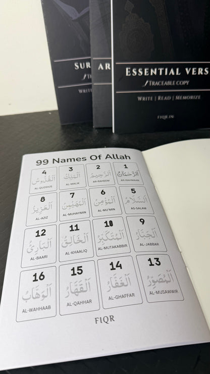 Hindi Dua stickers (12) + Traceable Kit Combo (4books + pencile + eraser)